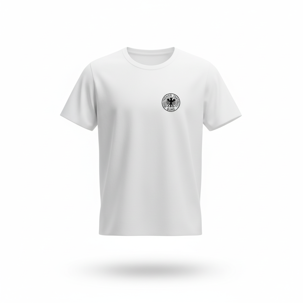 Fanatics DFB T-Shirt – Schwarz/Weiß – Offizielles Lizenzprodukt – NEU